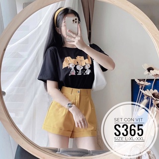 BIGSIZE Set con vịt S365