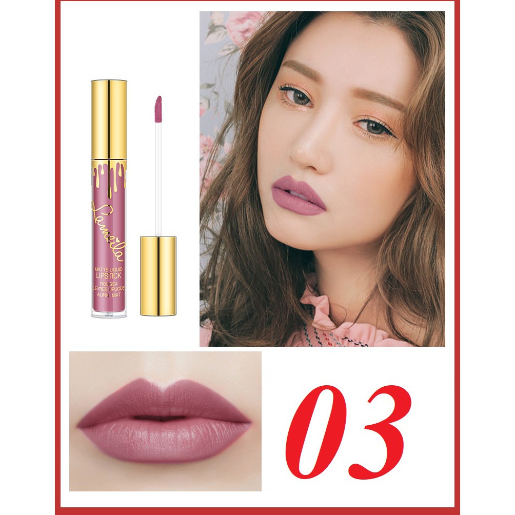 [Sỉ-Rẻ] Son kem lì dưỡng ẩm, bám màu không trôi Lameila 763 [Lẻ-Sỉ] | BigBuy360 - bigbuy360.vn