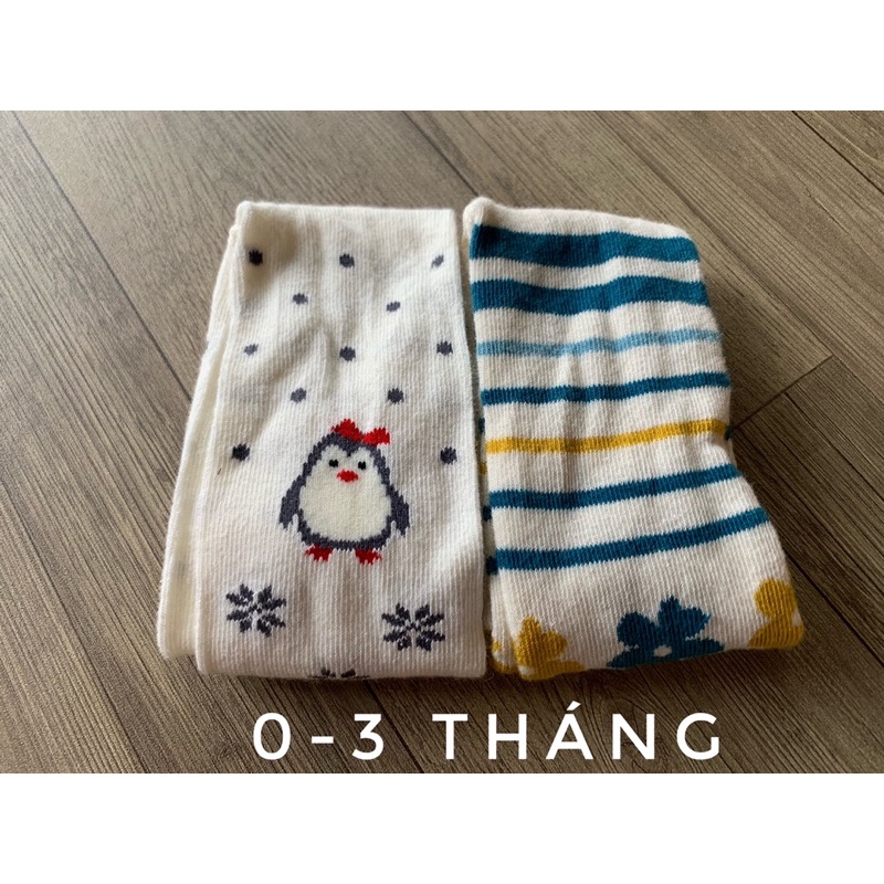 Set 2 Quần tất bé gái xuất sịn siêu ấm