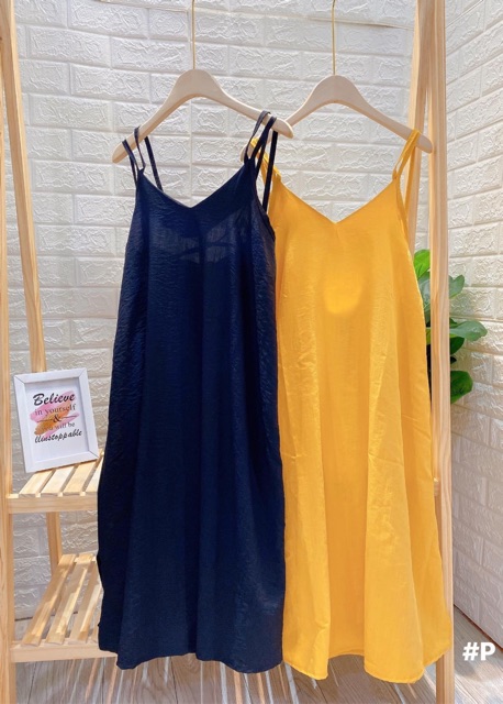 Đầm maxi đũi dáng suông loại 1 có khoá (ảnh thật) | BigBuy360 - bigbuy360.vn