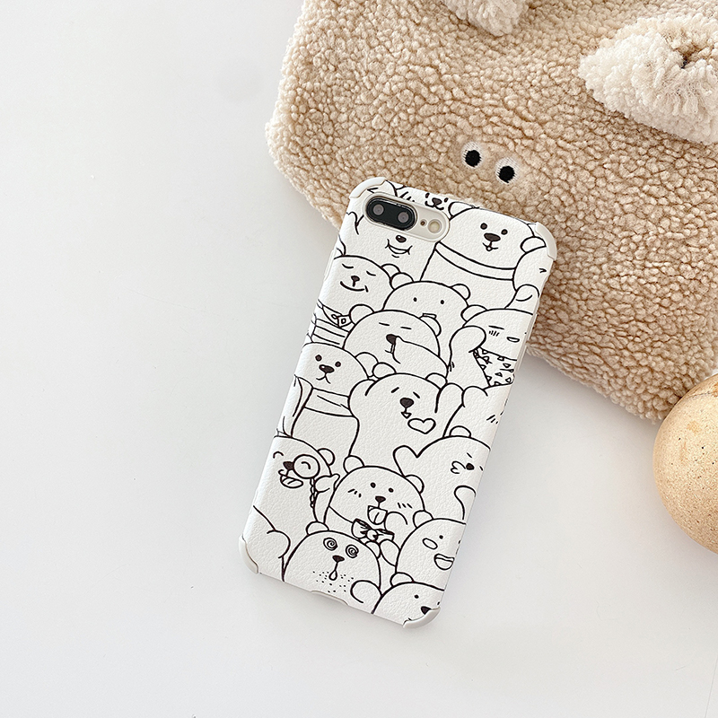 [xyhui89] Soft Case For OPPO A53 A33 A52 A92 A9 A5 A31 2020 A91 A12e A3s Reno 2F A83 F9 F11 A72 A3 R9s Cute Cartoon sketch Bear | BigBuy360 - bigbuy360.vn