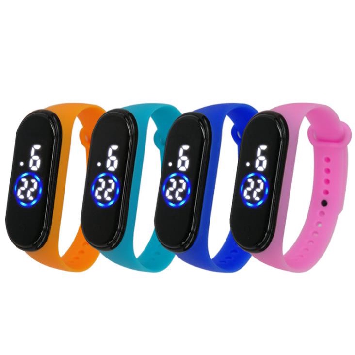 [Hàng Có Sẵn] M4 LED Thể Thao Cao Su Unisex Relo