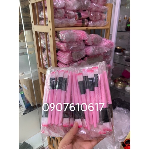 Sỉ 1000 Cọ quét mặt nạ hồng &amp; trắng
