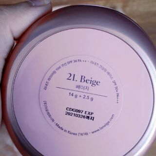 Phấn Nước Laneige Layering Cover Cushion & Concealing Base