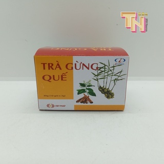 Trà gừng quế hộp 10 gói