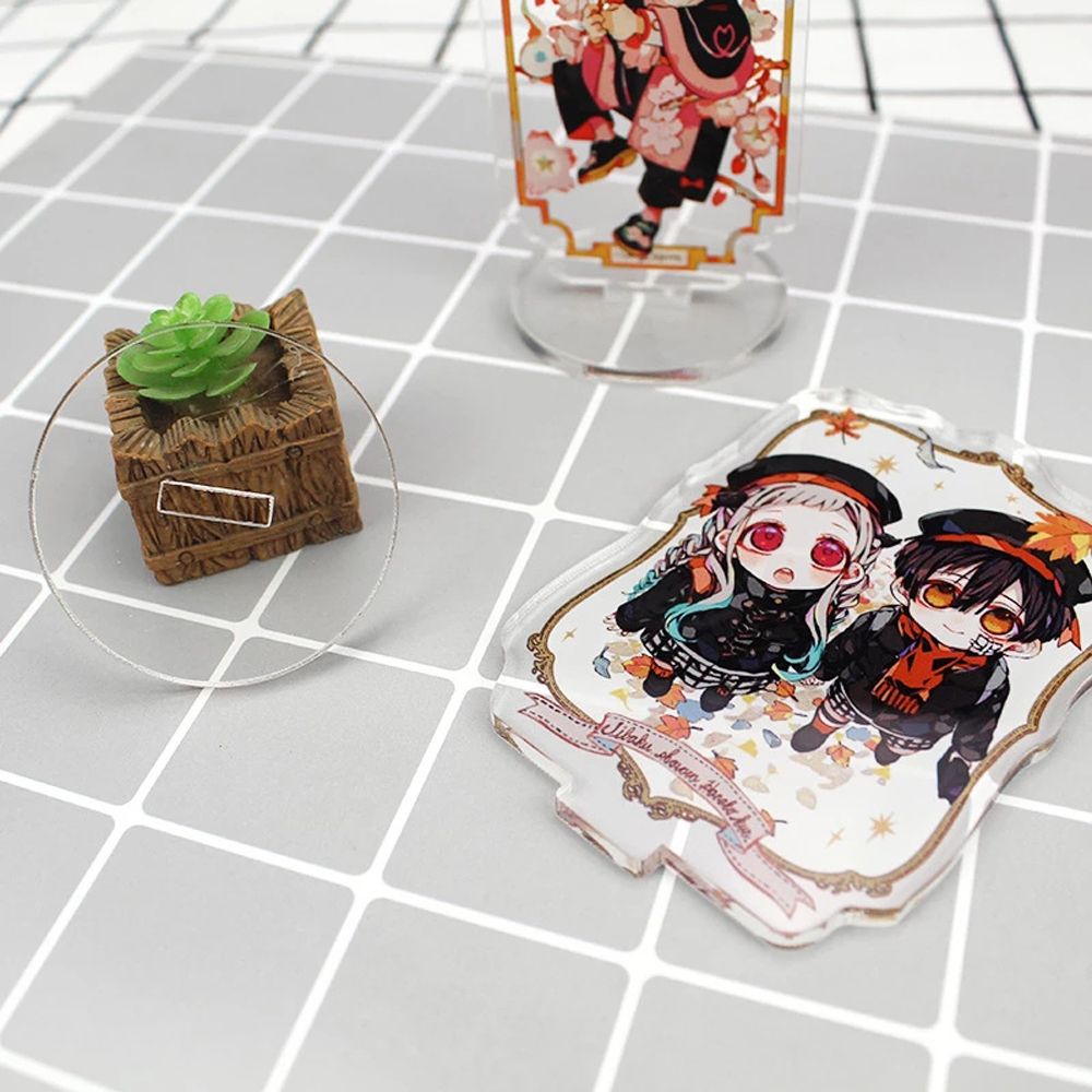 Mô hình nhân vật Hanako kun trong suốt 10cm bằng acrylic kèm giá đỡ