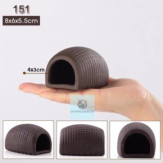 Hang trú ẩn, đồ chơi cá tép Ceramic Accessories (1)