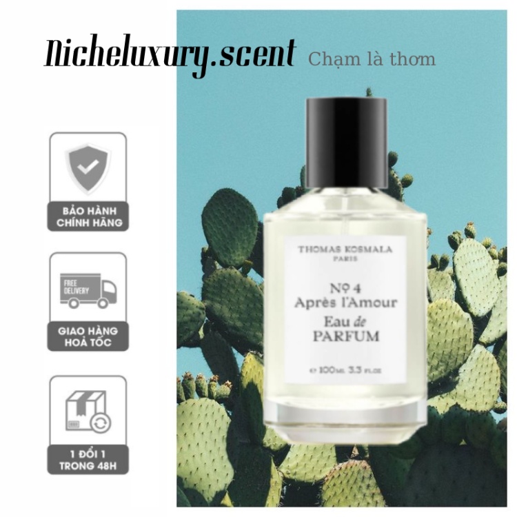 🅽🅸🅲🅷🅴 - Nước hoa Niche - Thomas Kosmala Apres L’Amour No. 4 EDP 10ml