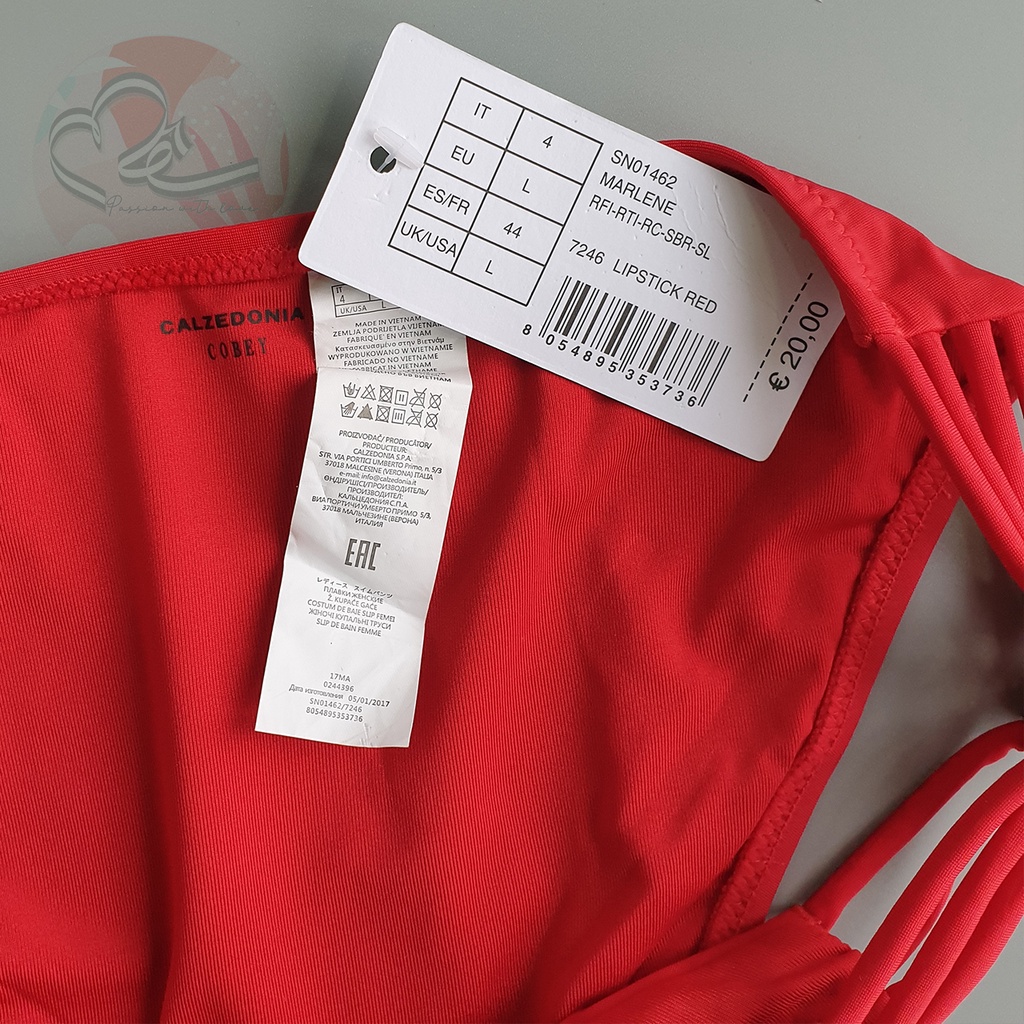 Bộ bơi hai mảnh phối dây CAL cobey xuất khẩu Ý