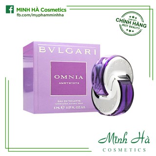 [Mini 5ml] Nước hoa nữ BVLGARI Omnia Amethyste EDT