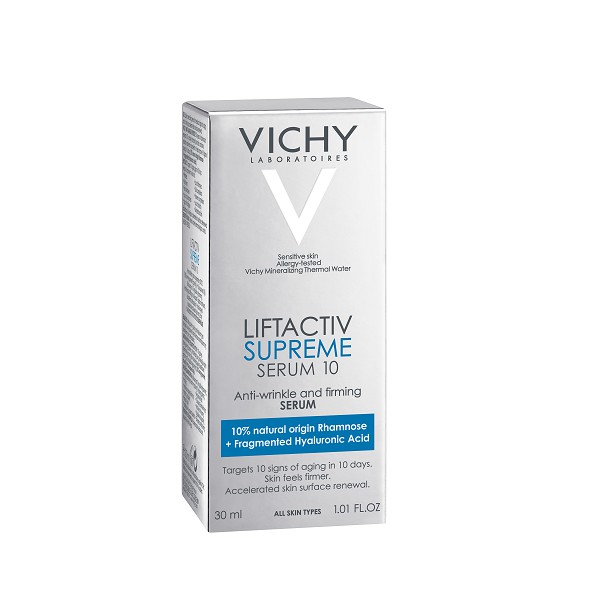 TINH CHẤT CHỐNG LÃO HÓA VICHY LIFTACTIV SUPREME SERUM 10 ANTI WRINKLE AND FIRMING 30ML CHÍNH HÃNG - 6406