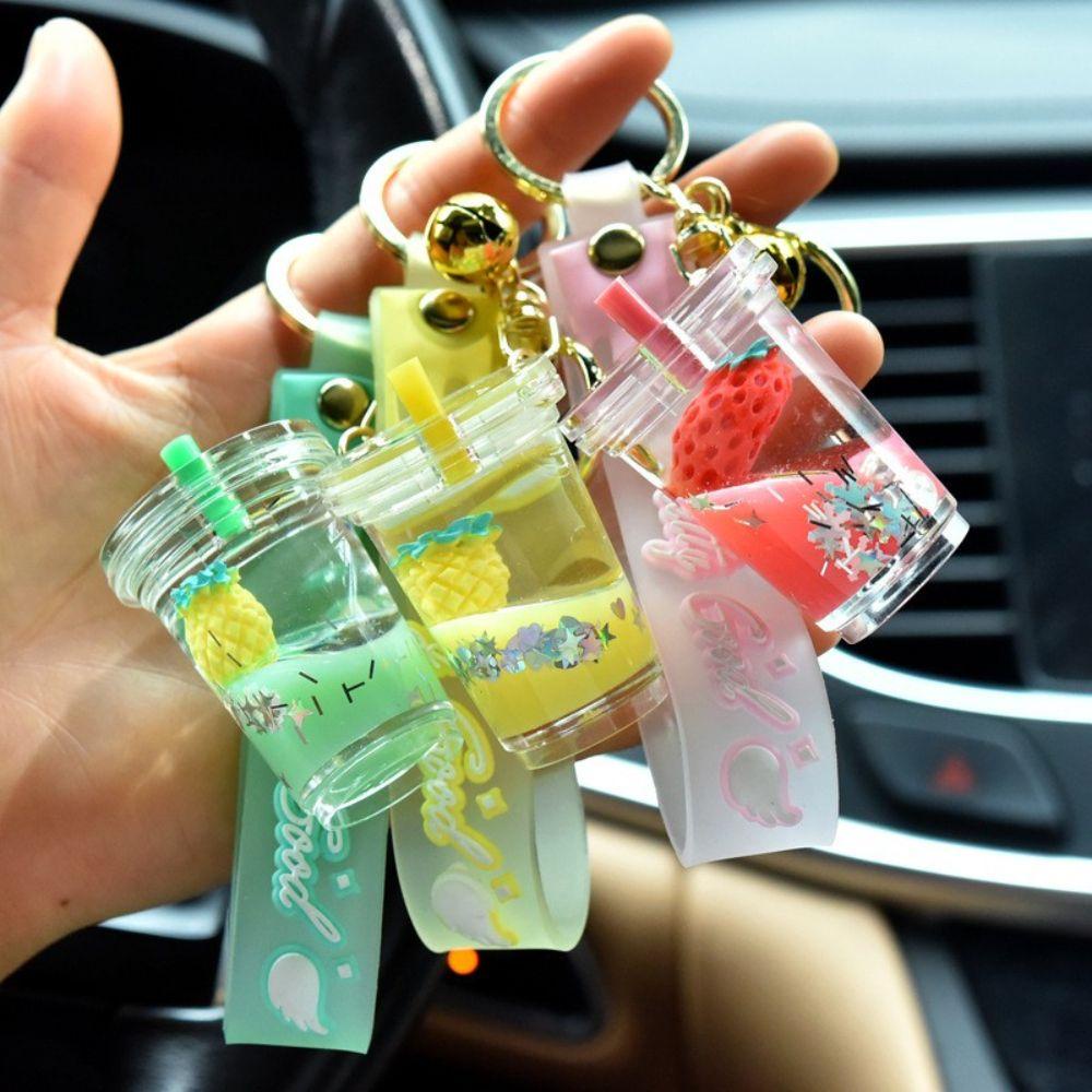 Rebuy1 Móc Khóa Xe Hơi / Chìa Khóa Hình Trái Cây Phối Cát Lún Tinh Tế Thời Trang Sáng Tạo Thích Hợp
