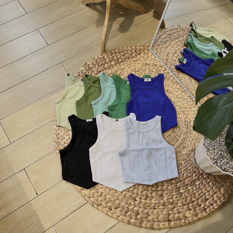 ÁO BA LỖ TANK TOP VẠT NHỌN