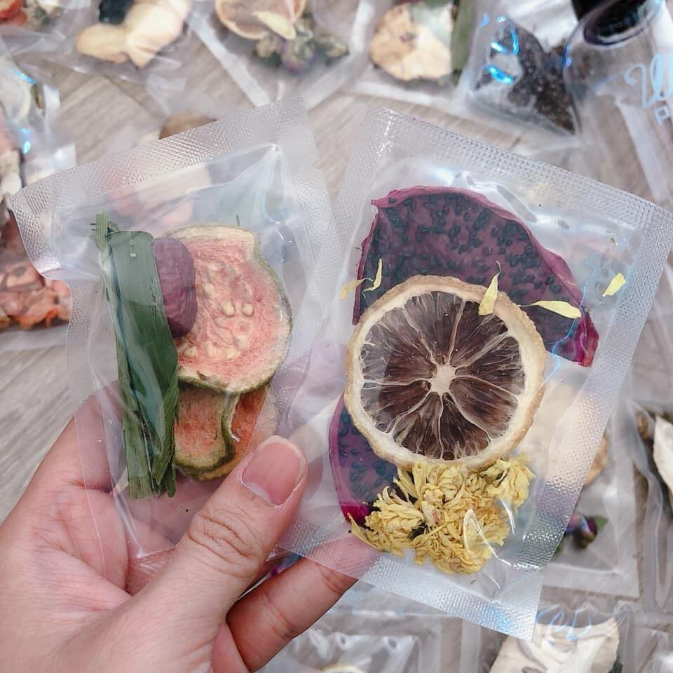 Chanh thái lát sấy lạnh - Trọng lượng 500 gram