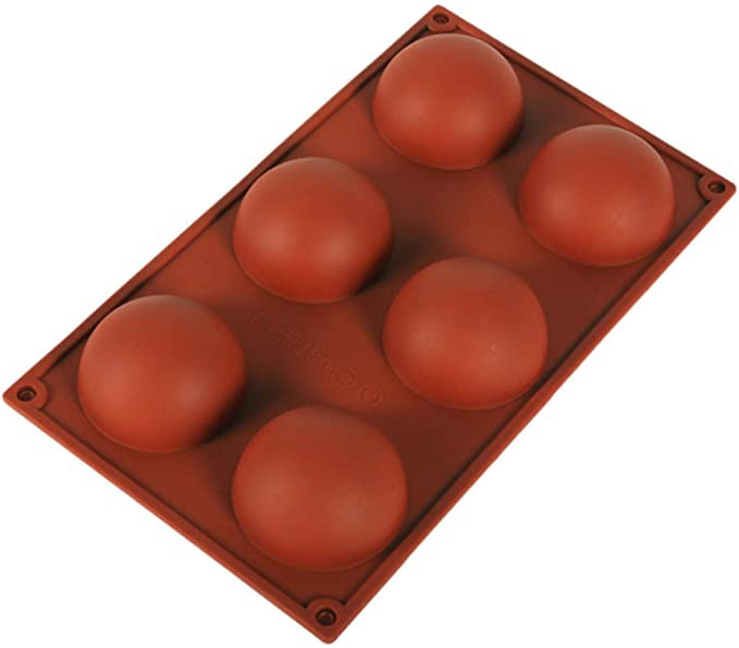 Khuôn Silicone Làm Bánh 6 Ô Lt03