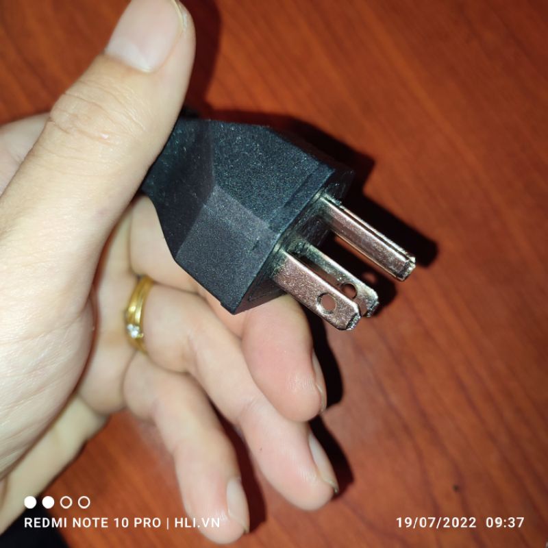 Phích cắm điện 3 chấu dẹt 15a tiêu chuẩn úc - chân nóng - lanh - chân tiếp địa phổ thông tại mỹ, nhật, canada, mexico