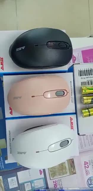 Chuột không dây Ajazz I171 màu hồng cute , trắng sữa, đen - Hàng chính hãng bảo hành 12 tháng | BigBuy360 - bigbuy360.vn