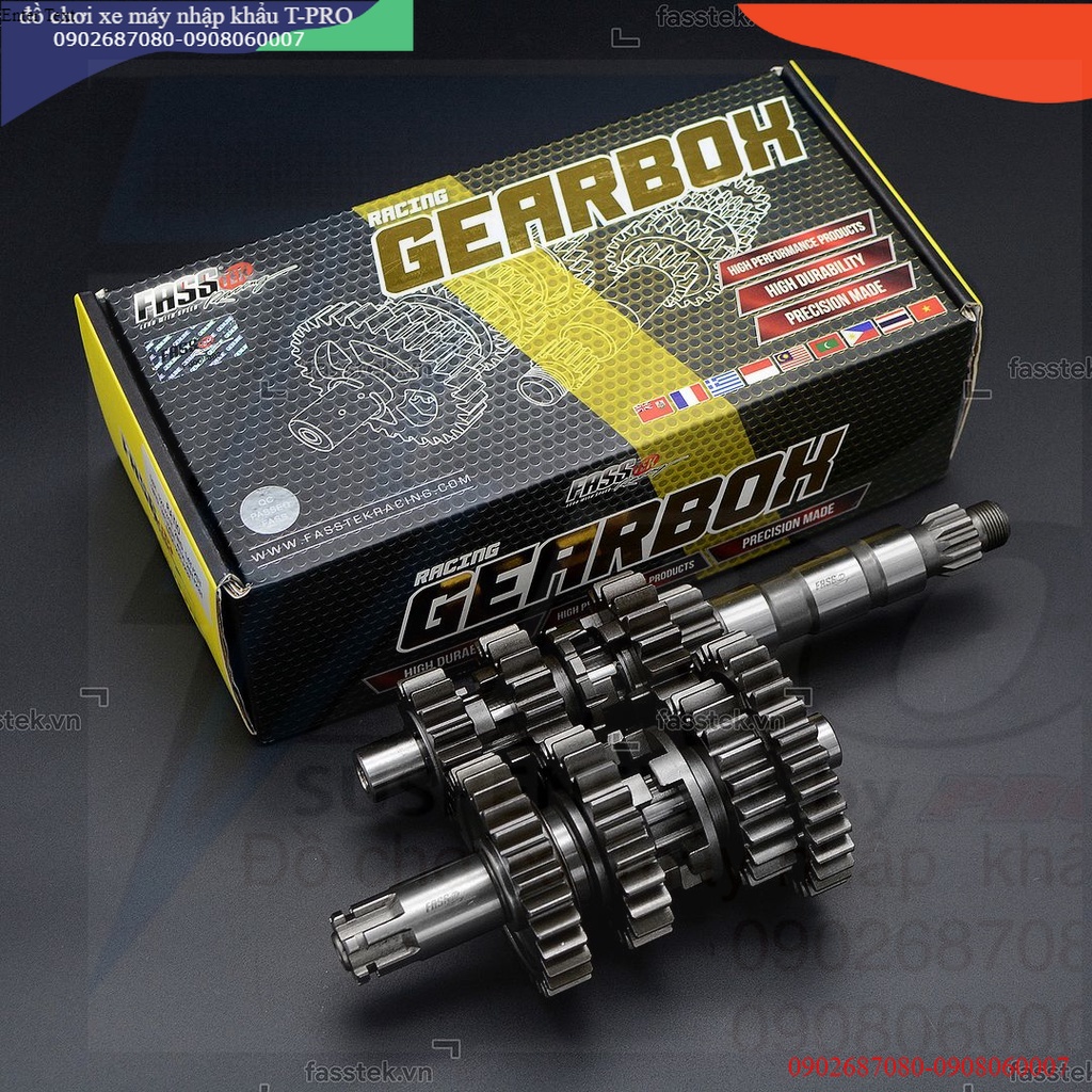 Bộ số đấu Fasstek Racing 4 số cho Exciter 135 4S