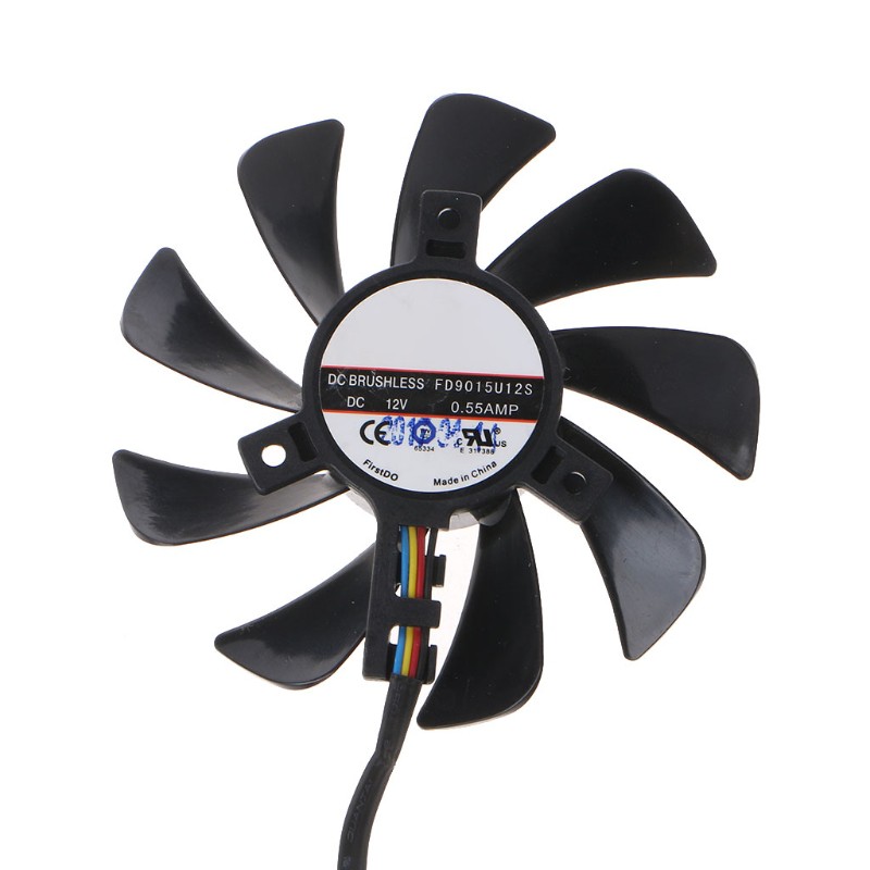 Quạt Tản Nhiệt Cho Máy Tính Màu Sapphire Hd7770 7750 Hd7970 Rx 580 Gtx560 Gtx 950 Vga Fan 85mm 1pc Fd9015U12S