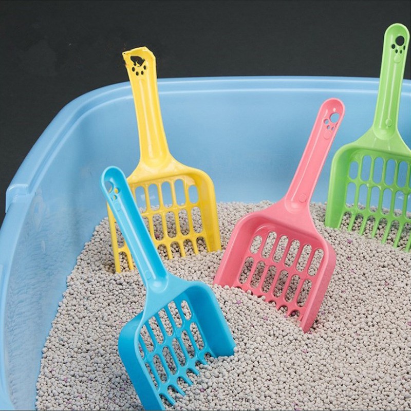 Xẻng xúc dùng dọn rác cho vật nuôi (màu ngẫu nhiên)
