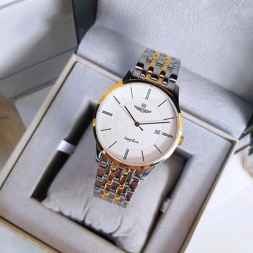 Đồng hồ Đôi SRWATCH SG1073.1202TE-SL1073.1202TE mặt kính sapphire chống trầy chống n