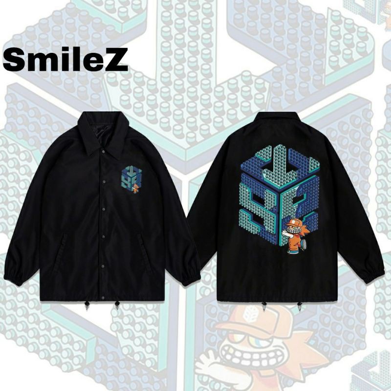 ☼✿Áo Khoác SWE Lego Jacket Nam Nữ Form Rộng Cổ Bẻ Dù Mero Cao Cấp