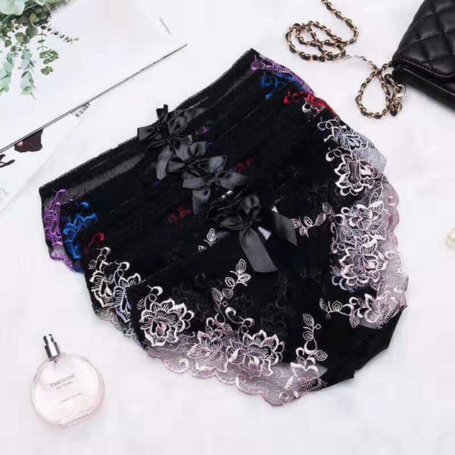 QUẦN LƯỚI THÊU PHỐI NƠ QUYẾN RŨ FROM DƯỚI 53kg | BigBuy360 - bigbuy360.vn