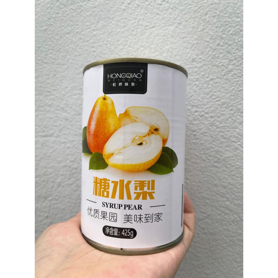ĐÀO NGÂM,HOA QUẢ NGÂM HONQUIAO 425G ĐỦ VỊ