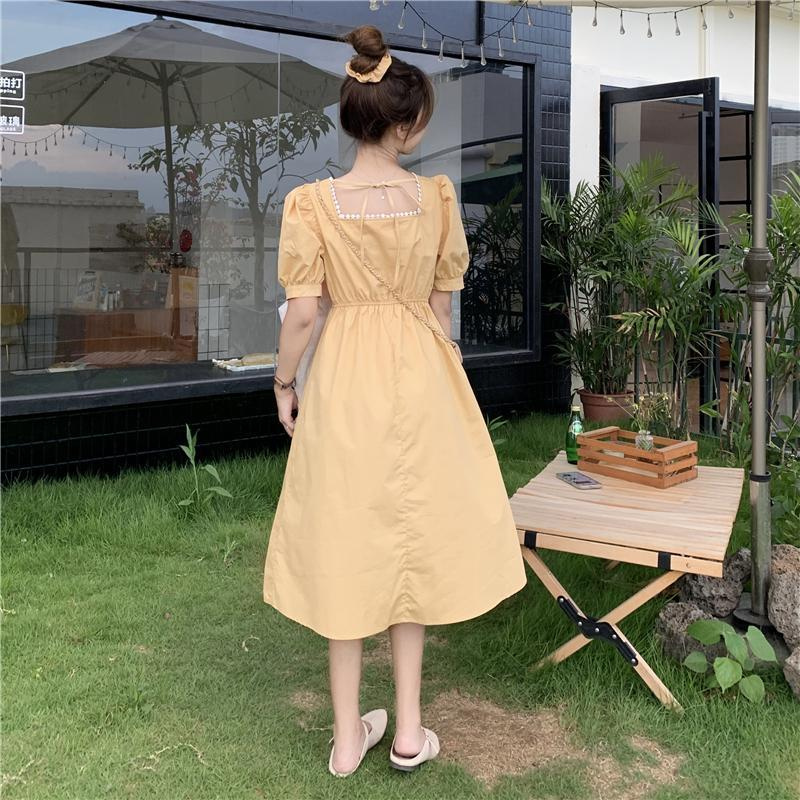 Váy Nữ Cổ Vuông Quyến Rũ 30k 99k 245 10%