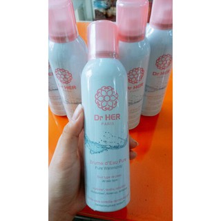 Xịt khoáng Dr HER Paris cấp ẩm làm dịu da 150ml