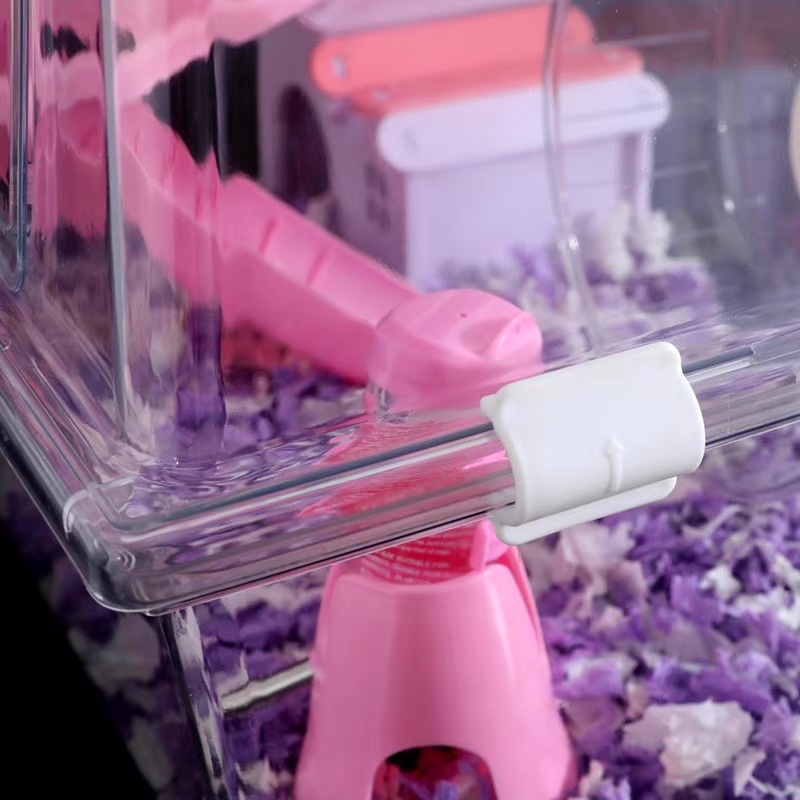 lồng mika pha lê 51cm trong suốt cho hamster