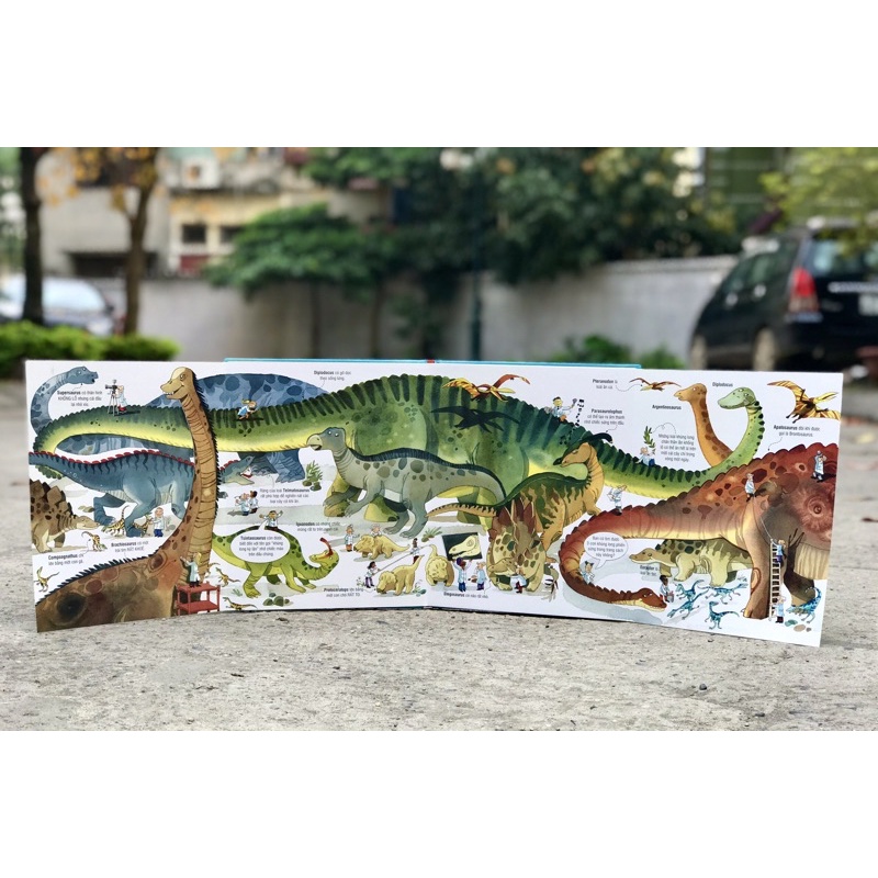 Sách-cuốn sách khổng lồ về các loài khủng Long
