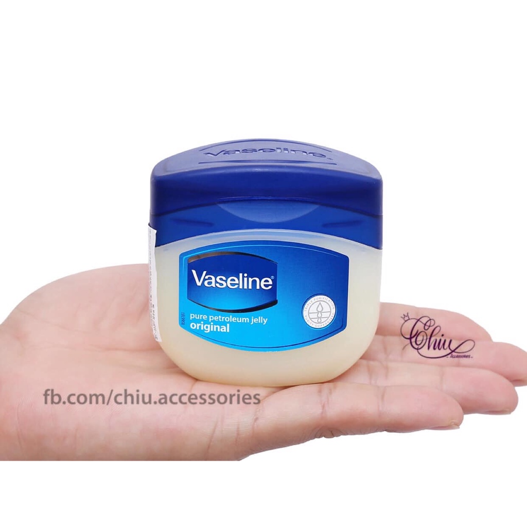 Sáp dưỡng ẩm phục hồi da khô, nứt nẻ Vaseline Pure Petroleum Jelly Original (100g/50g)