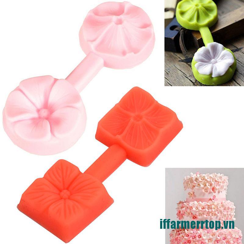 hot&New Silicone 3D Rose Flower Fondant Cake Chocolate Sugarcraft Mould Mold Tools
