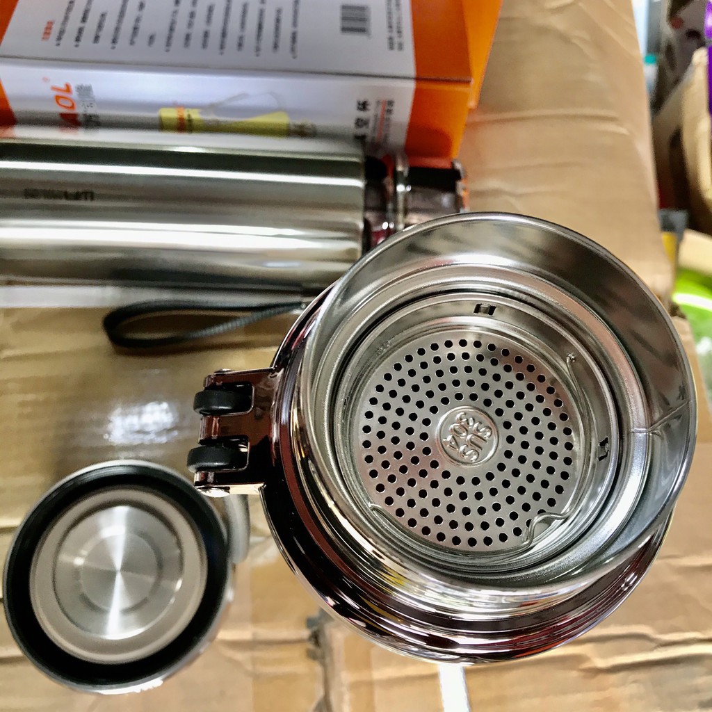 Bình Giữ Nhiệt TANOSA Chất Liệu Inox 304 Cao Cấp Có Quai Xách | BigBuy360 - bigbuy360.vn