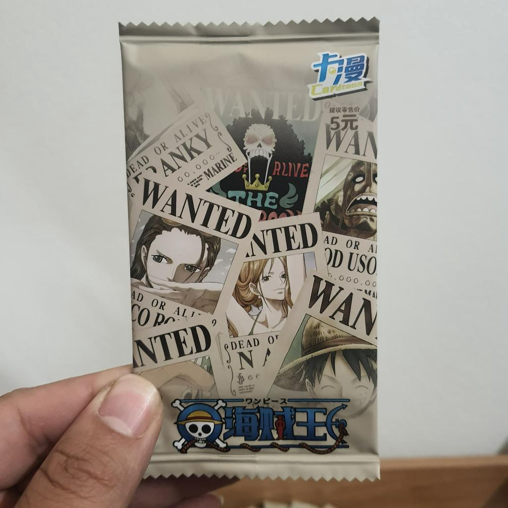 100 Thẻ bài One Piece Rương 20 packs - Thẻ bài Hải Tặc