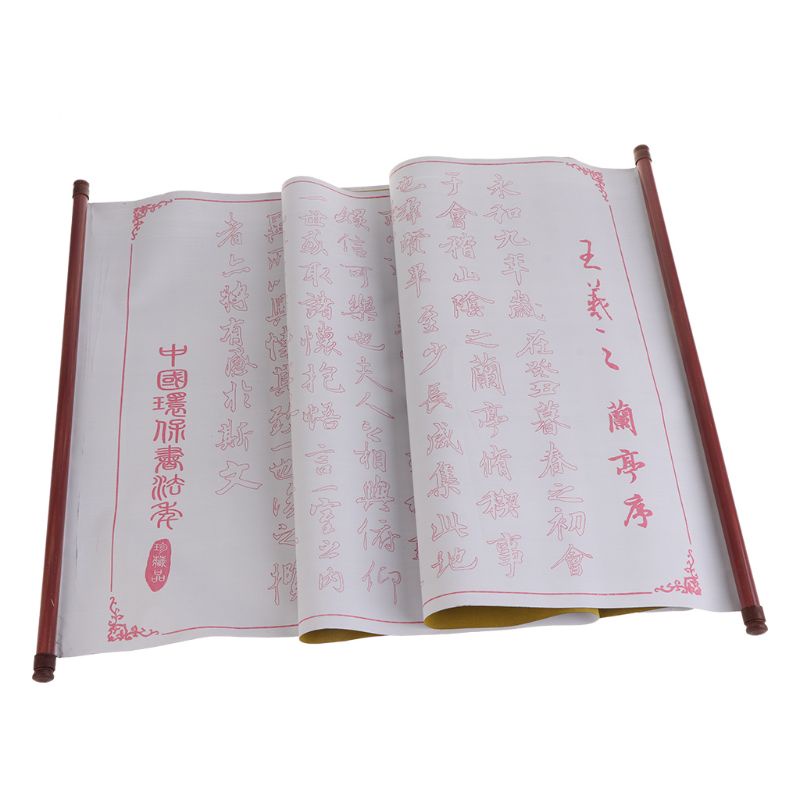 Giấy Viết Thư Pháp 59x17.7 Inch Thấm Hút Nước Tốt Nhanh Khô Có Thể Tái Sử Dụng Cho Người Mới Bắt Đầu