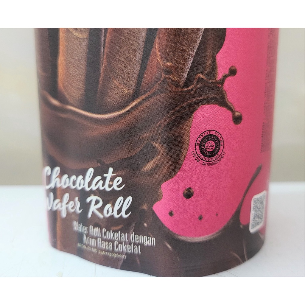 [Hộp HỒNG 250g] BÁNH QUẾ SÔ CÔ LA Majorico [Indonesia] KOKOLA Chocolate Wafer Roll (halal)