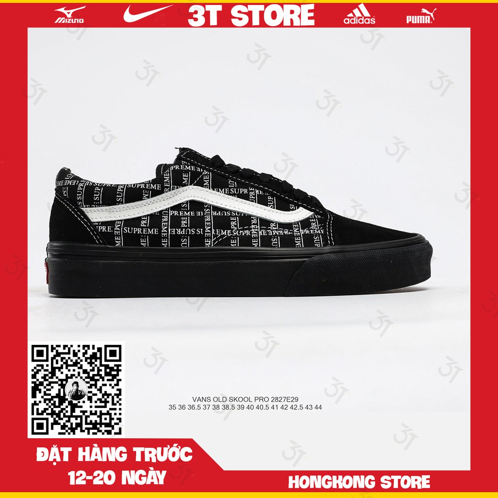 GIÀY SNEAKER MÃ SẢN PHẨM_Supreme x Vans Old Skool Pro 2020 NHIỀU MÀU PHONG CÁCH FULLBOX + FREESHIP KHI MUA 2 SẢN PHẨM