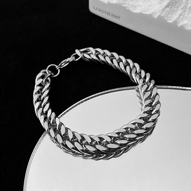 Vòng Tay Thời Trang Phong Cách Hiphop Hàn Quốc Cho Nam