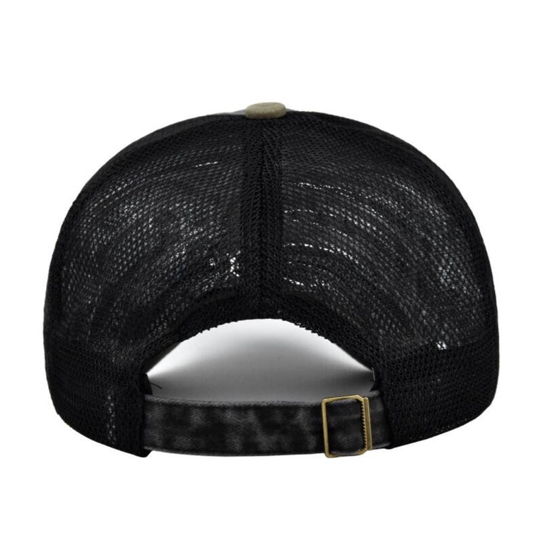 Thời Trang Nón Lưỡi Trai Phối Lưới Thoáng Khí Phong Cách Hàn Quốc