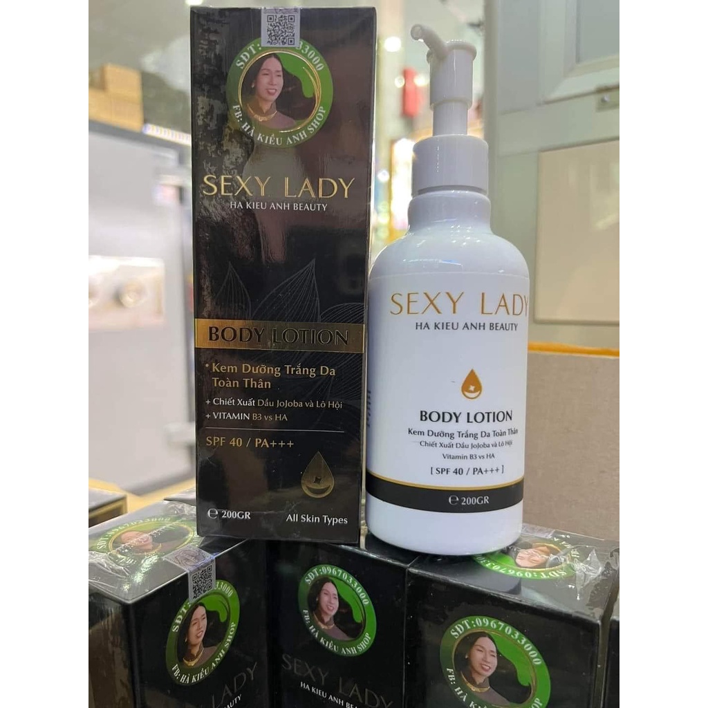 Kem face nám/ kem body trắng da Hà Kiều Anh