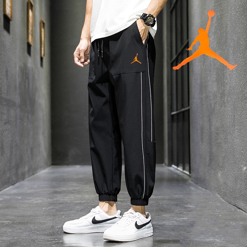 Air Jordan Quần Thể Thao Dáng Rộng Thoáng Khí Nhanh Khô Thời Trang Cho Nam Giới