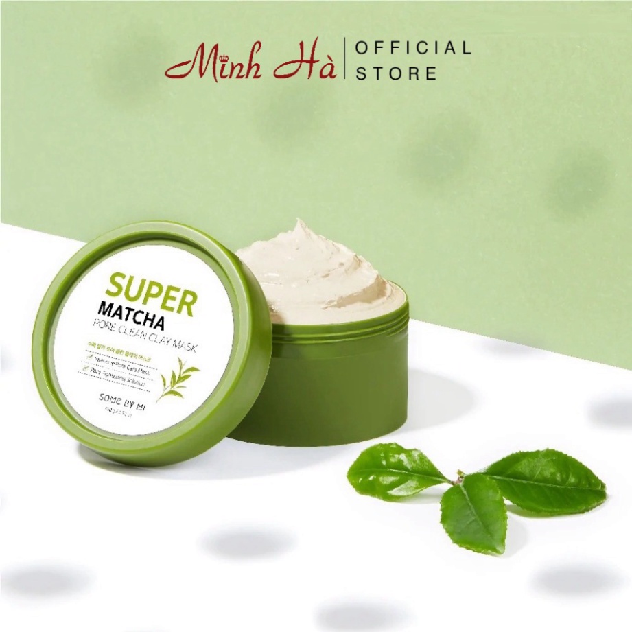 Mặt nạ đất sét Some By Mi Super Matcha Pore Clean Clay Mask 100g