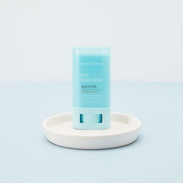 Kem Chống Nắng Dạng Thỏi Dưỡng Ẩm Tạo Nên Lớp Màng Bảo Vệ Tự Nhiên Innisfree Ato Soothing Sun Stick SPF 50+ PA++++ 20g