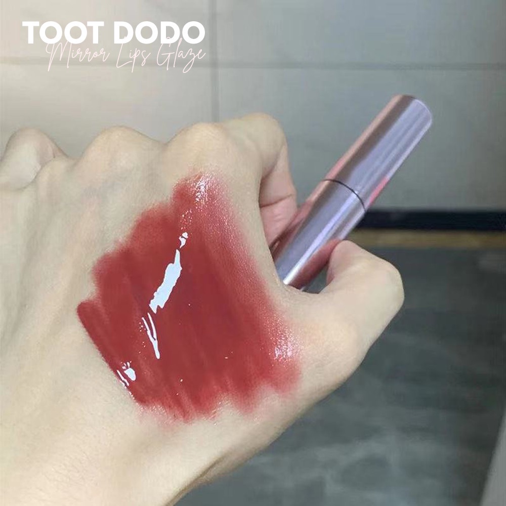 Son kem bóng lâu trôi TOOT DODO Mirror Lip Glaze căng bóng mịn môi (6 Màu)