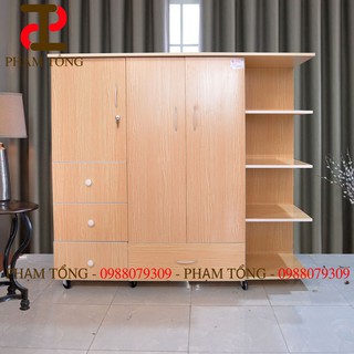 Tủ quần áo trẻ em giá gỗ [ Hàng cao cấp ] Miễn phí giao hàng