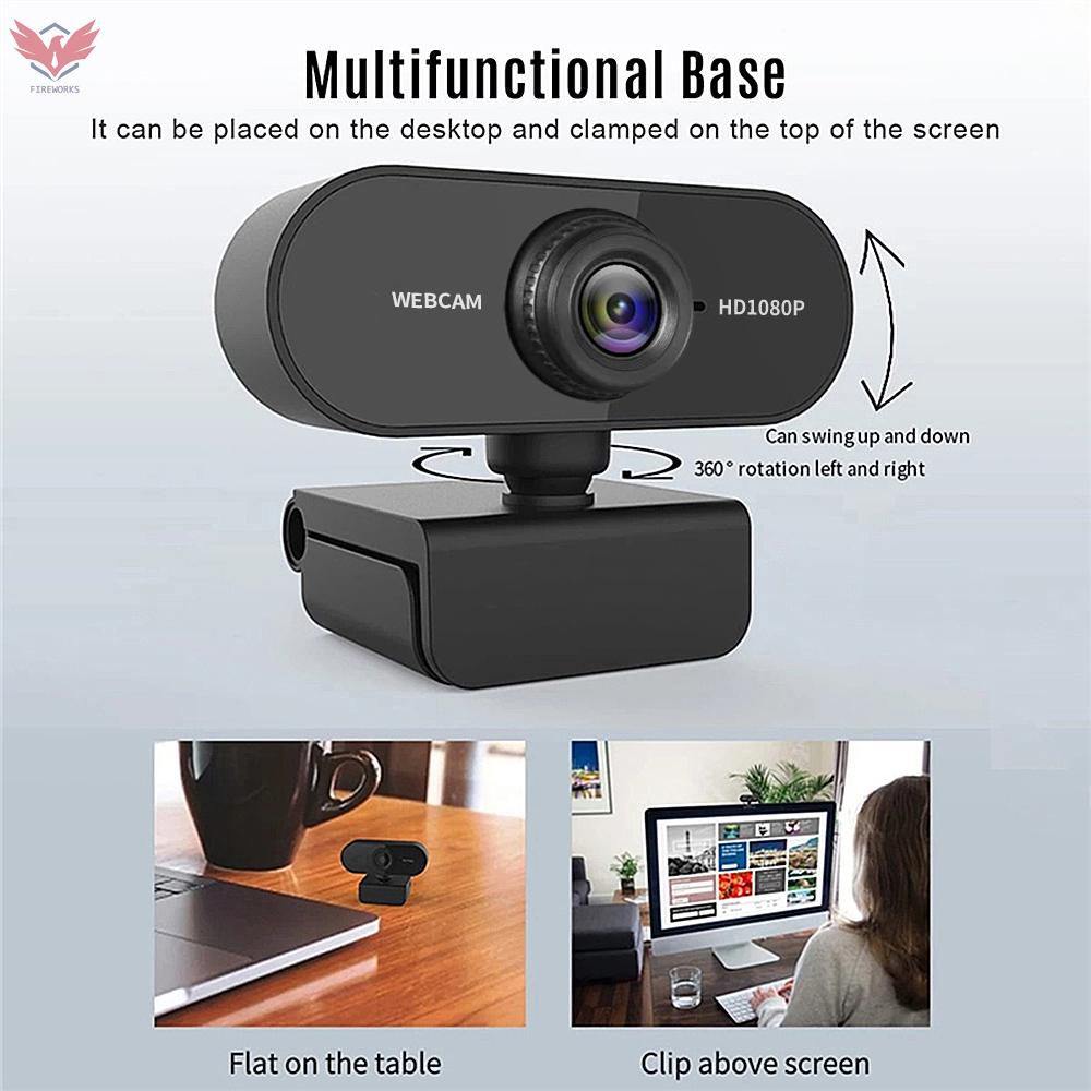 Webcam 1080p 2mp Hd 30fps Cho Máy Tính | BigBuy360 - bigbuy360.vn