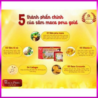 Combo 5 hộp sâm maca peru gold