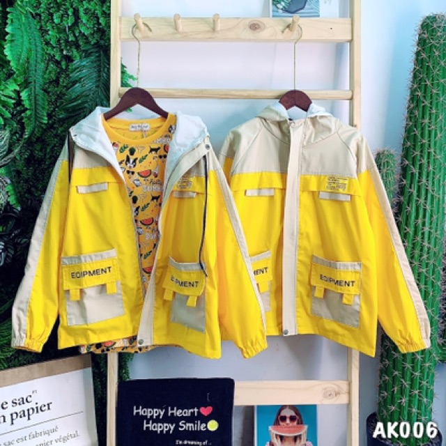 🌈𝐆𝐈𝐀́ 𝐗𝐔̛𝐎̛̉𝐍𝐆💢006 Áo Khoác Kaki - Vàng-Kem 2 Lớp Cao Cấp. Bomber Jacket Unisex | BigBuy360 - bigbuy360.vn